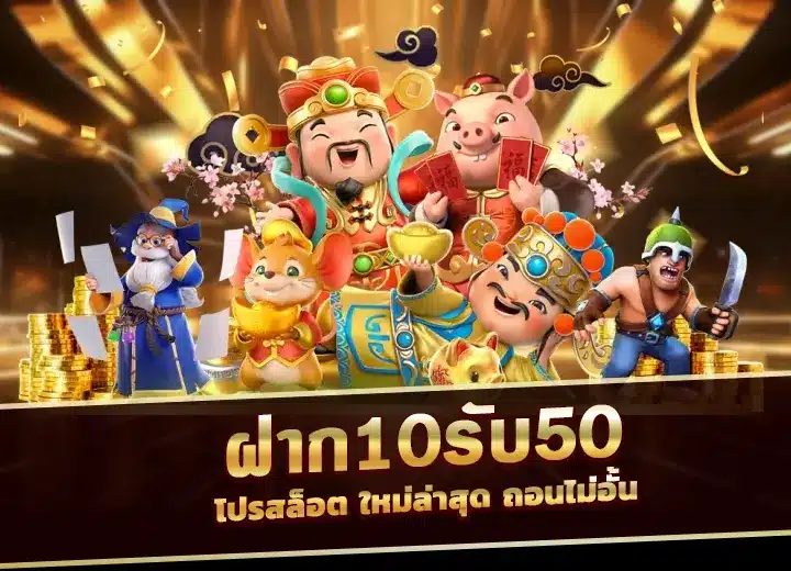 ฝาก10รับ50 โปรสล็อต ใหม่ล่าสุด 2025